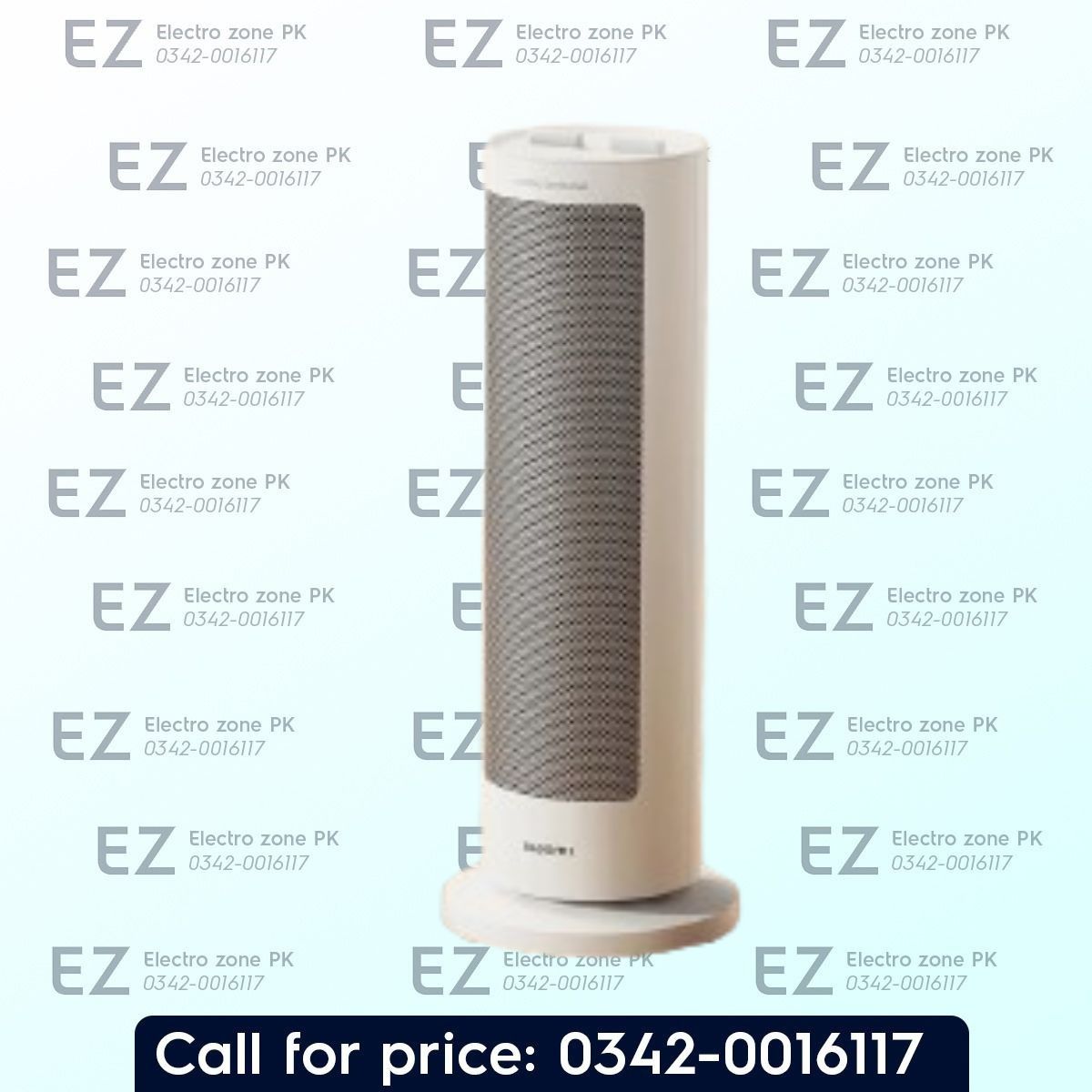 Xiaomi Electric Fan Heater delivers rapid heating with adjustable temperature settings and compact design. Check the latest price in Pakistan at Electro Zone PK.