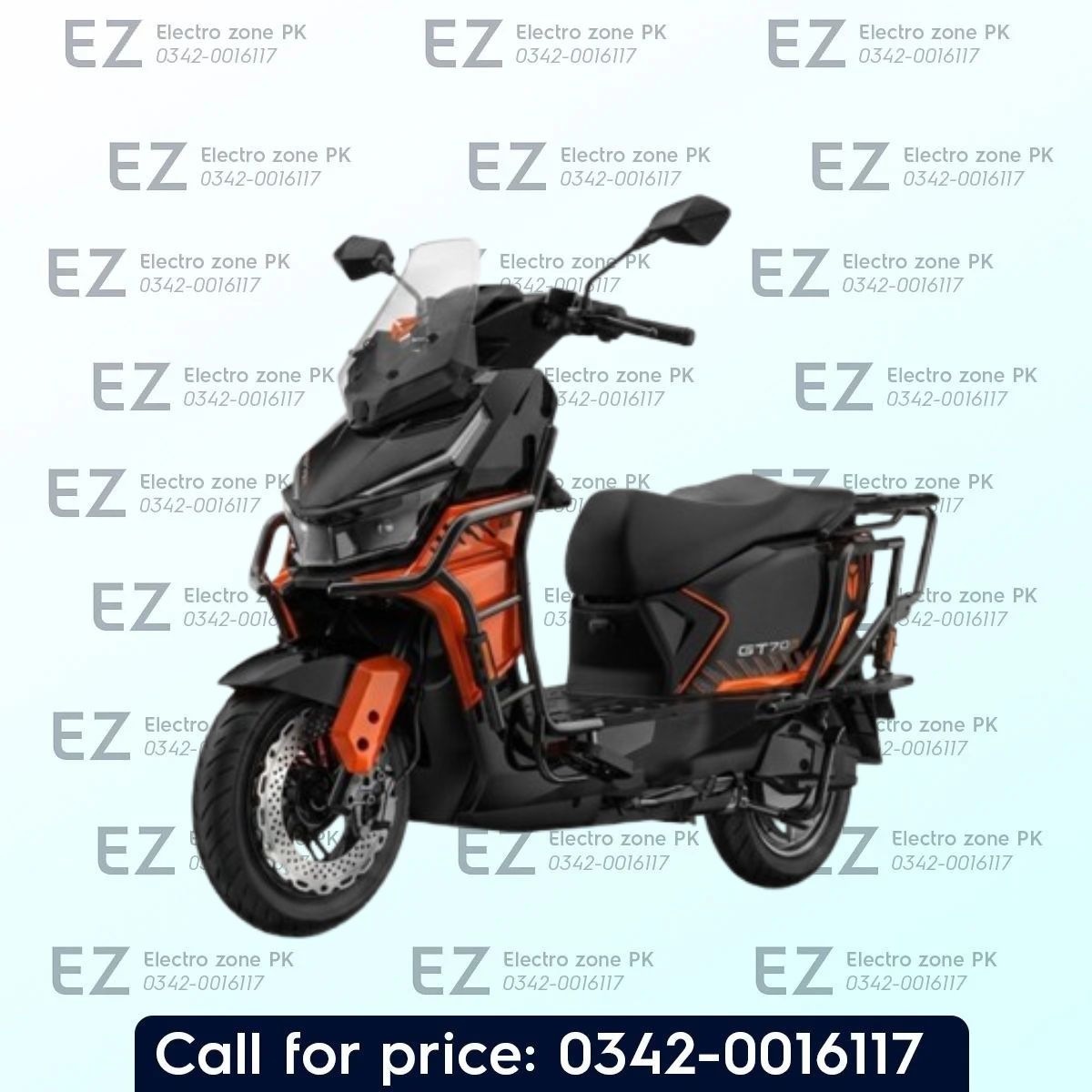 Yadea GT70 Cyber Electric Scooter with LFP battery technology, powerful motor, extended riding range, and low-maintenance performance at Electro Zone PK.