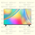 TCL 43 S5400 Smart Android TV displayed in a stylish living room.